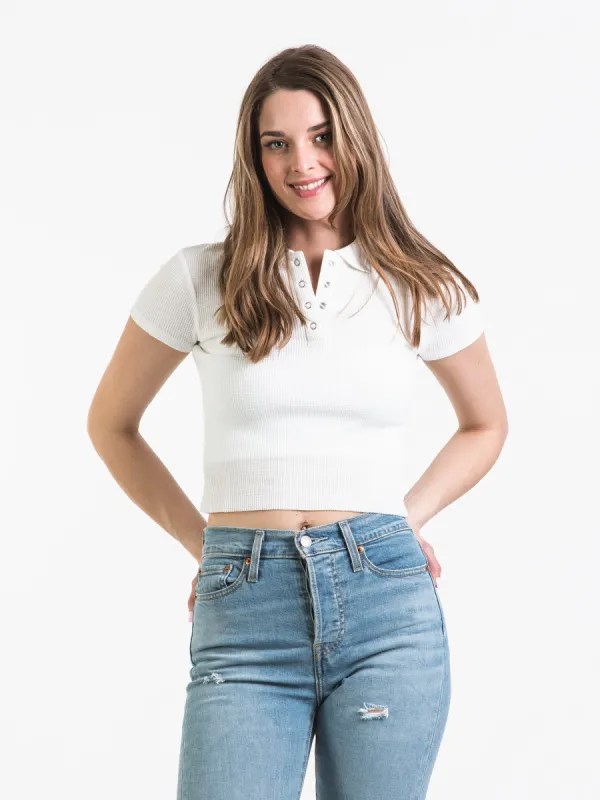 HARLOW WAFFLE SNAP HENLEY - CLEARANCE sold by Boathouse