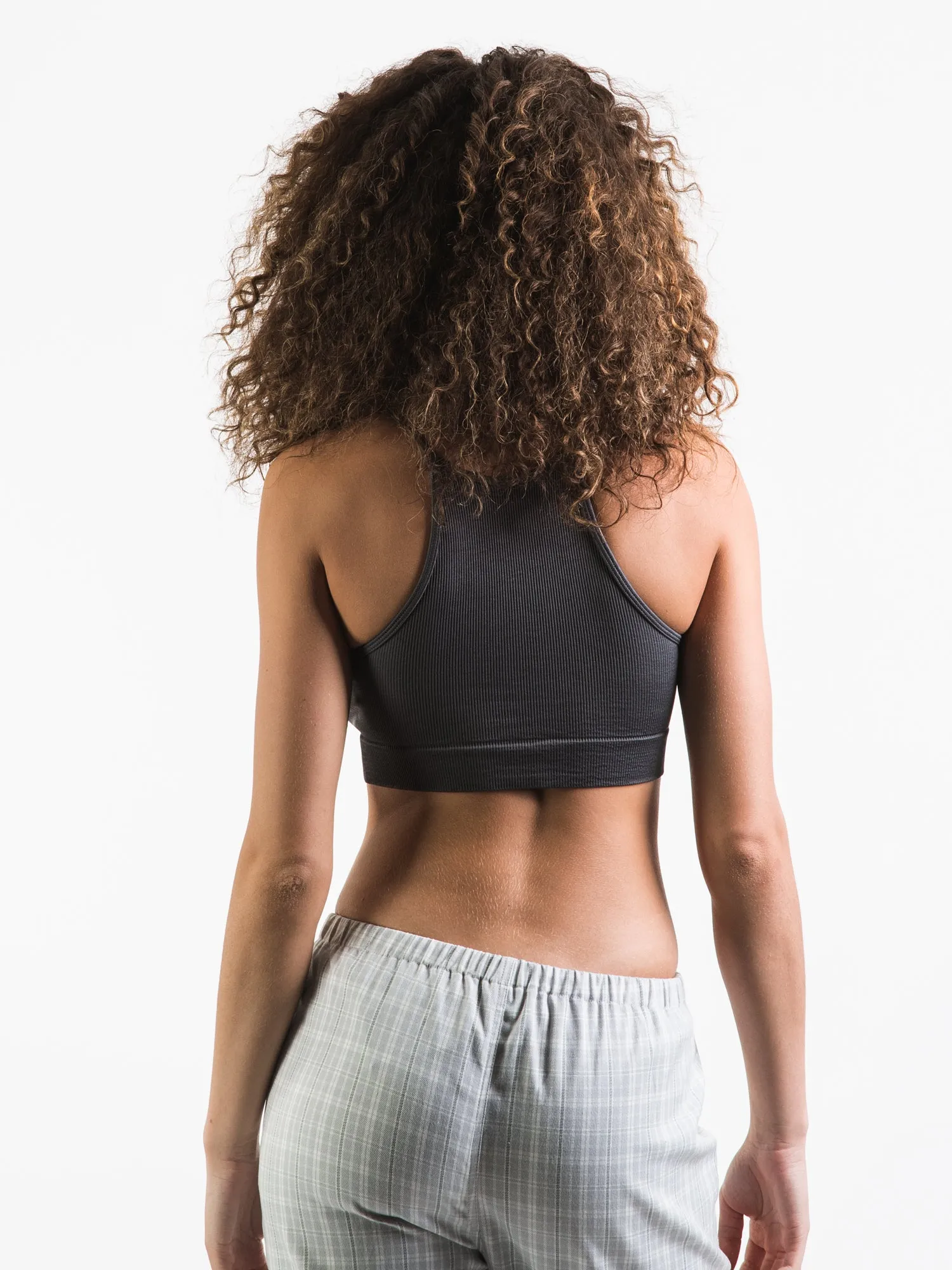 HARLOW HIGH NECK RIB BRALETTE - CLEARANCE sold by Boathouse product image thumbnail 2