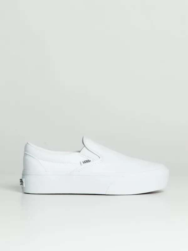WOMENS VANS CLASSIC SLIP ON PLATFORM  - CLEARANCE sold by Boathouse