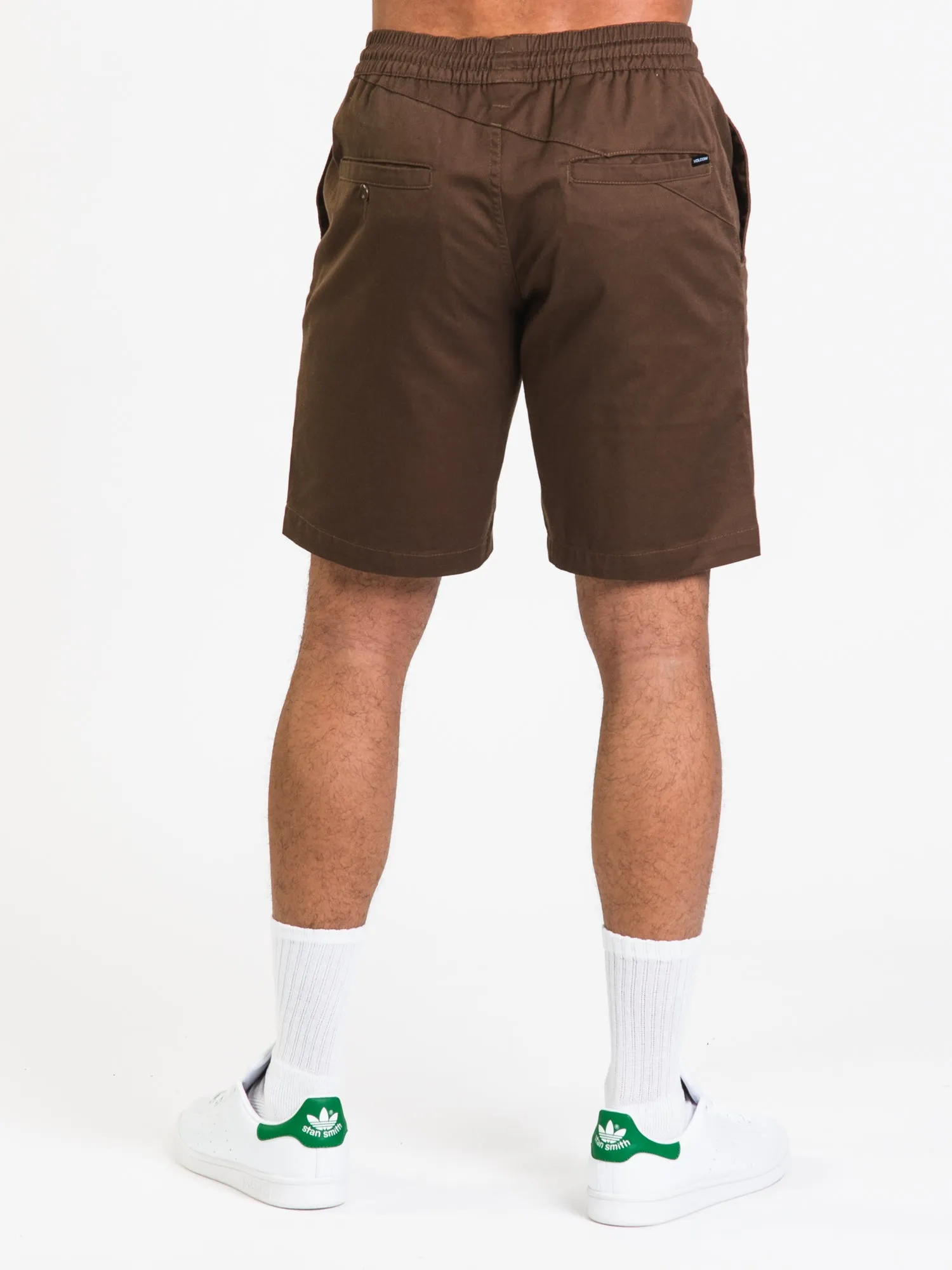 VOLCOM FRICKIN ELASTIC WAIST SHORT 19" - DARK EARTH - CLEARANCE sold by Boathouse product image thumbnail 2