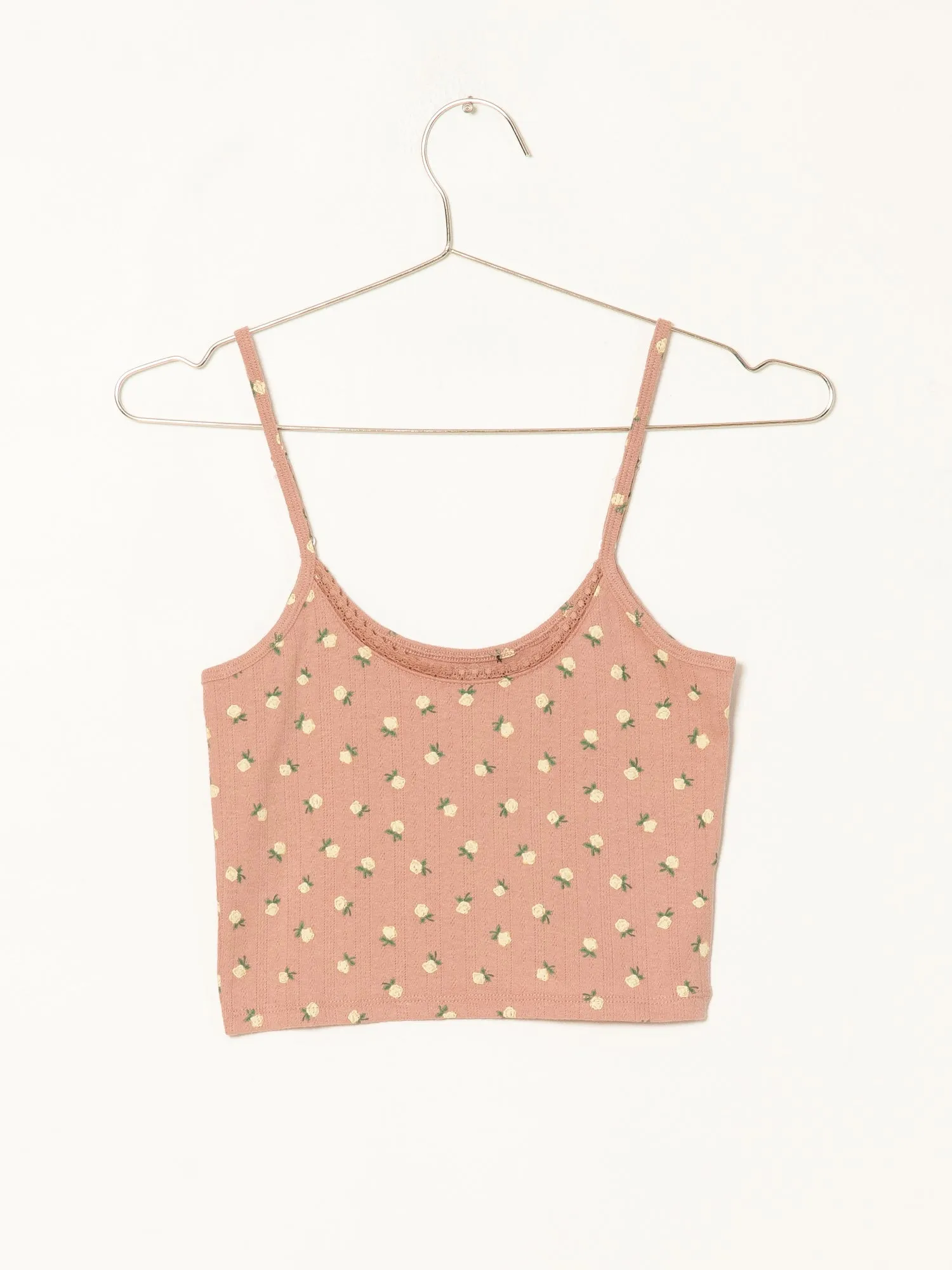 HARLOW KIKI POINTELLE DITSY Tank Top - CLEARANCE sold by Boathouse product image thumbnail 4