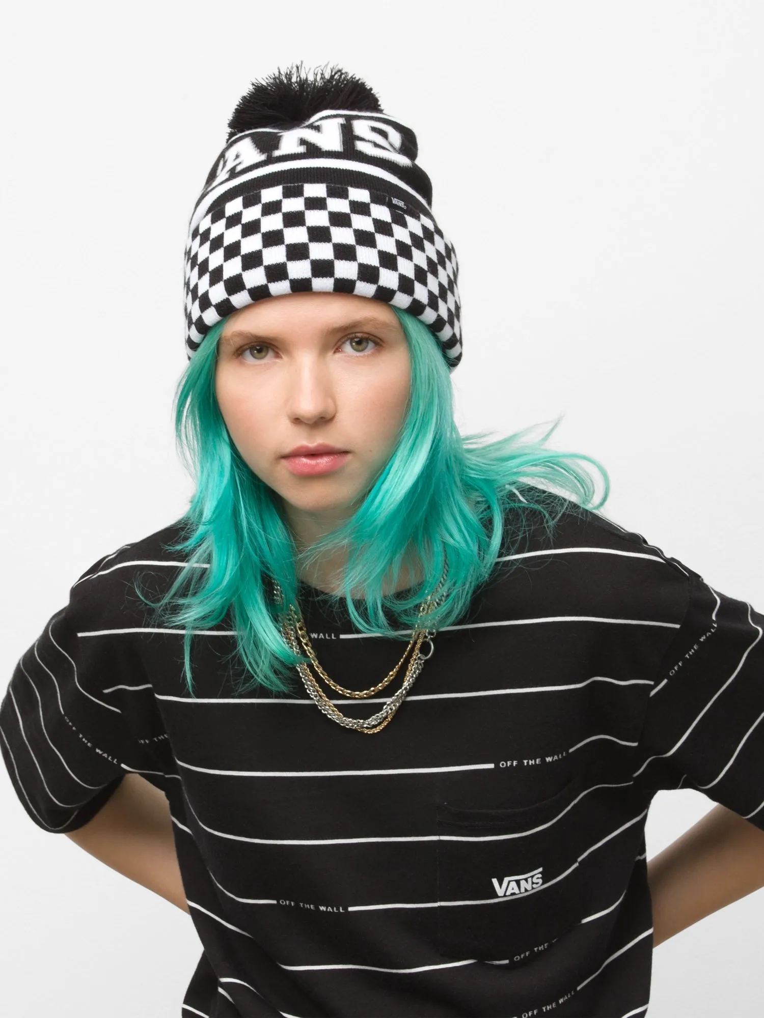 VANS SPIRIT POM BEANIE - CLEARANCE sold by Boathouse product image thumbnail 2