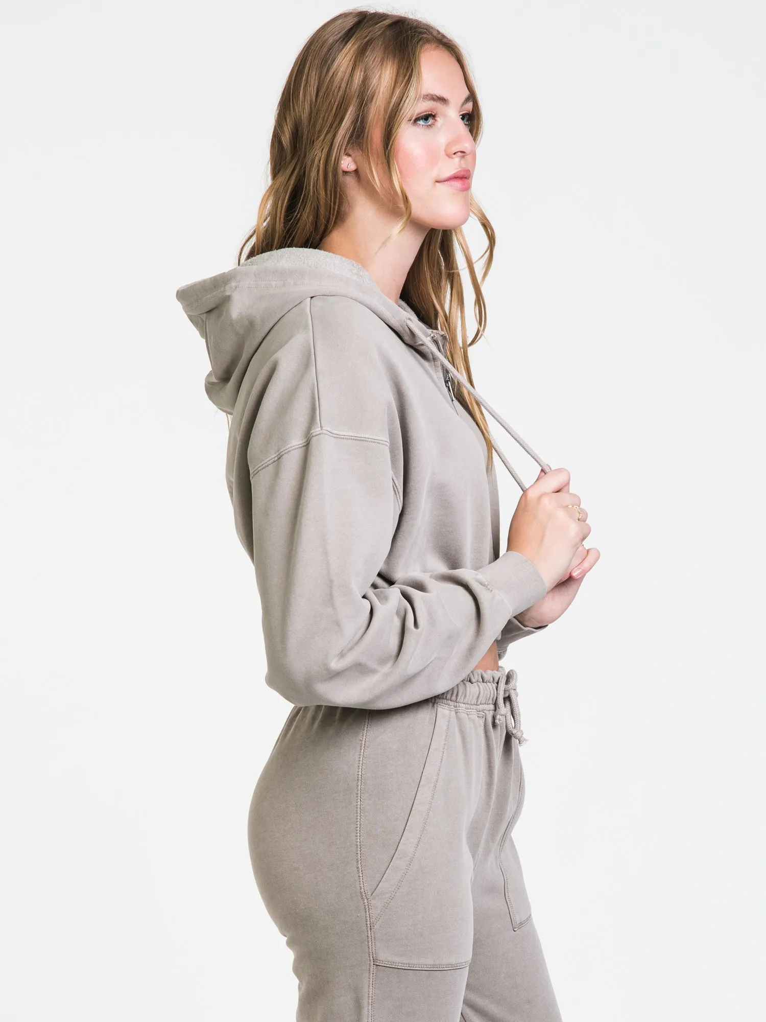 HARLOW NADIA ZIP FRONT HOODIE - CLEARANCE sold by Boathouse product image thumbnail 3