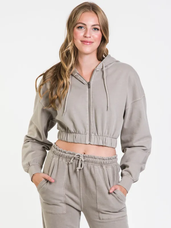 HARLOW NADIA ZIP FRONT HOODIE - CLEARANCE sold by Boathouse