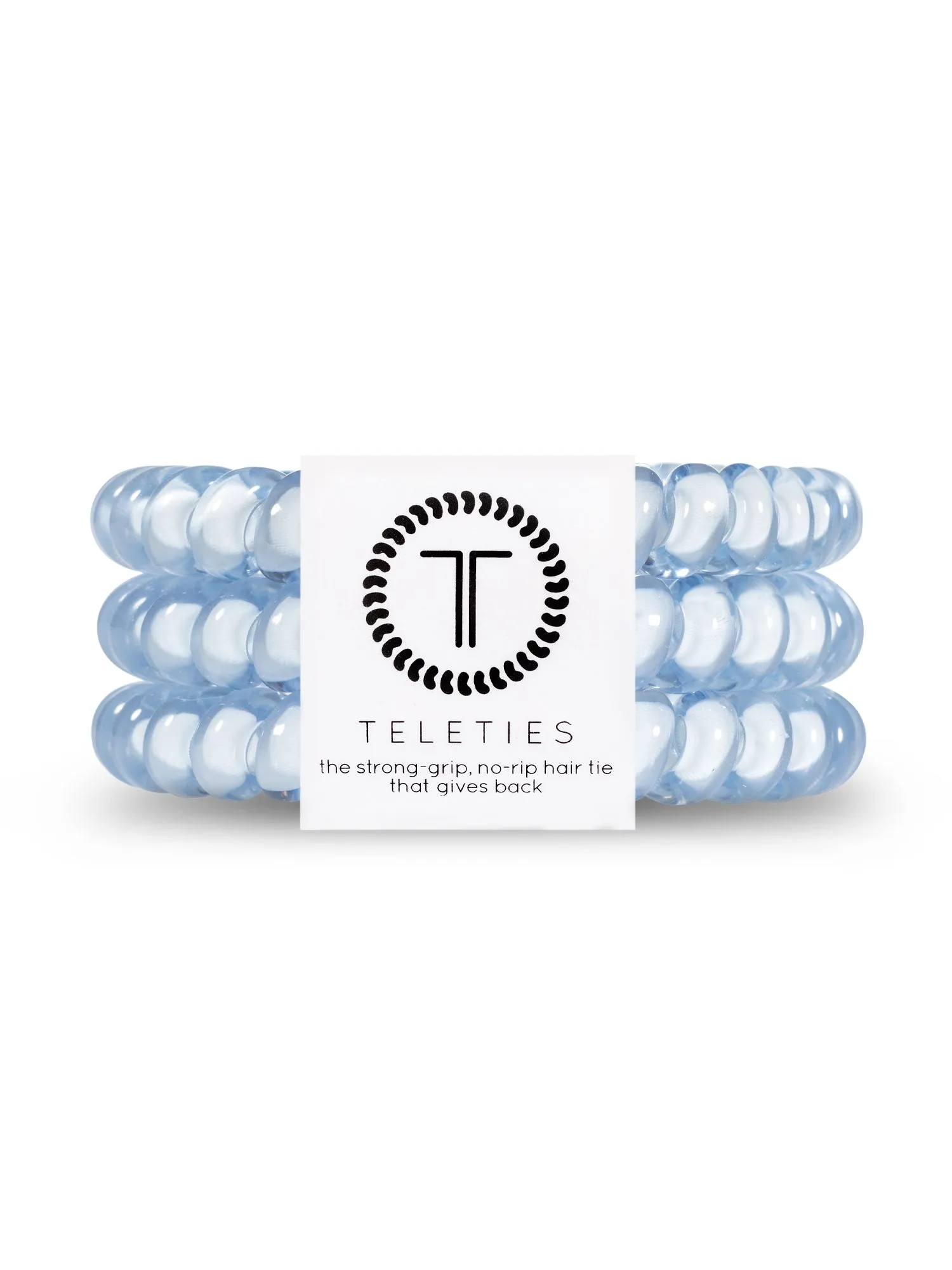 TELETIES HAIR TIE SMALL - WASHED DENIM - CLEARANCE sold by Boathouse