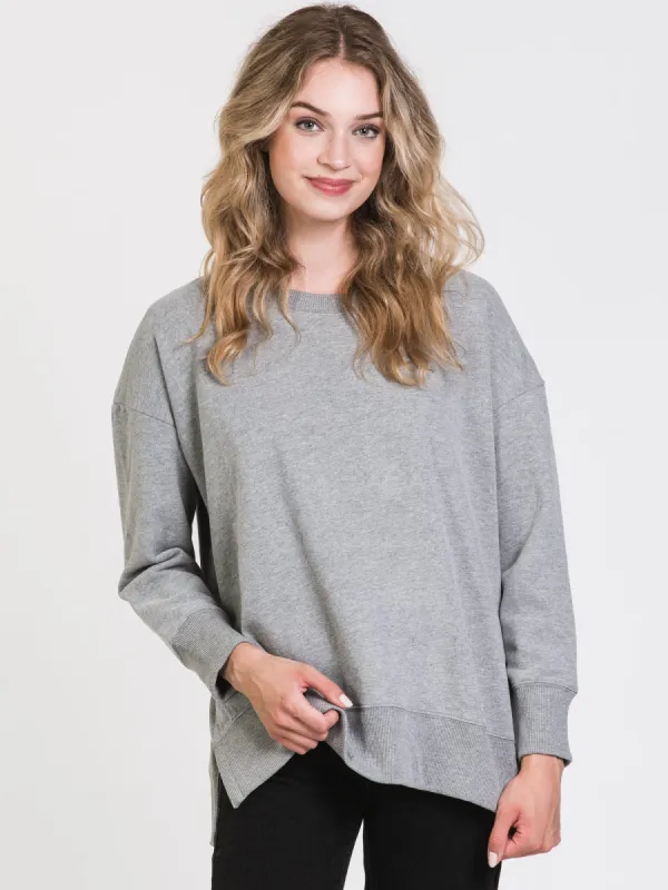 HARLOW SIENNA CREW NECK FLEECE - CLEARANCE sold by Boathouse
