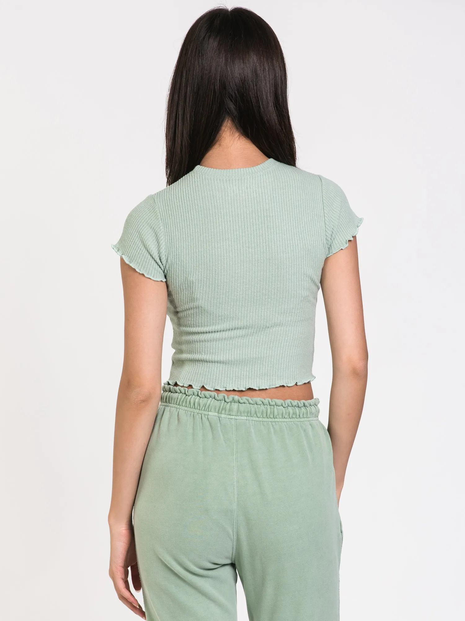 HARLOW ALLIE RIBBED TEE - CLEARANCE sold by Boathouse product image thumbnail 2