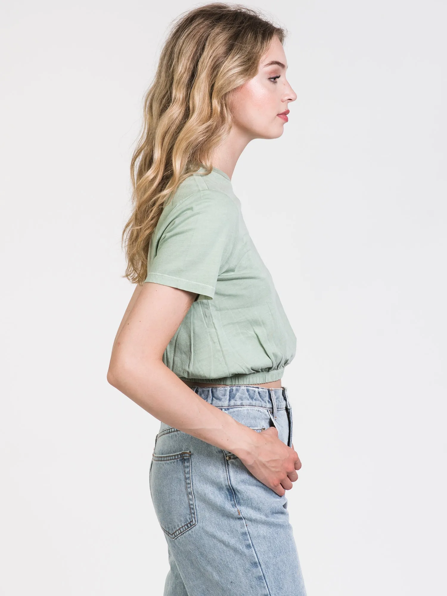 HARLOW MONICA ELASTIC TEE - CLEARANCE sold by Boathouse product image thumbnail 2