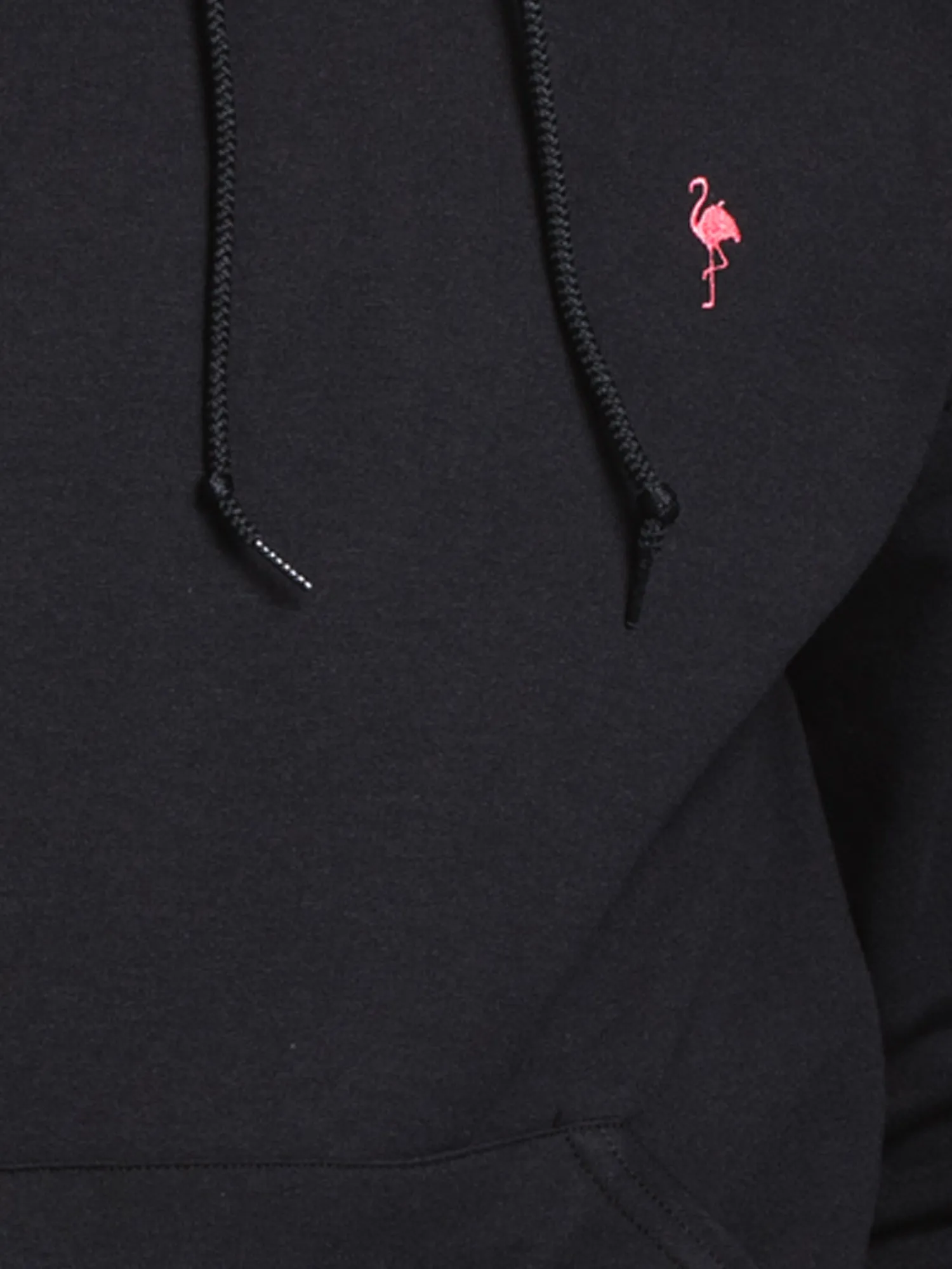 FLAMINGO EMBROIDERED FLEECE - BLACK - CLEARANCE sold by Boathouse product image thumbnail 2