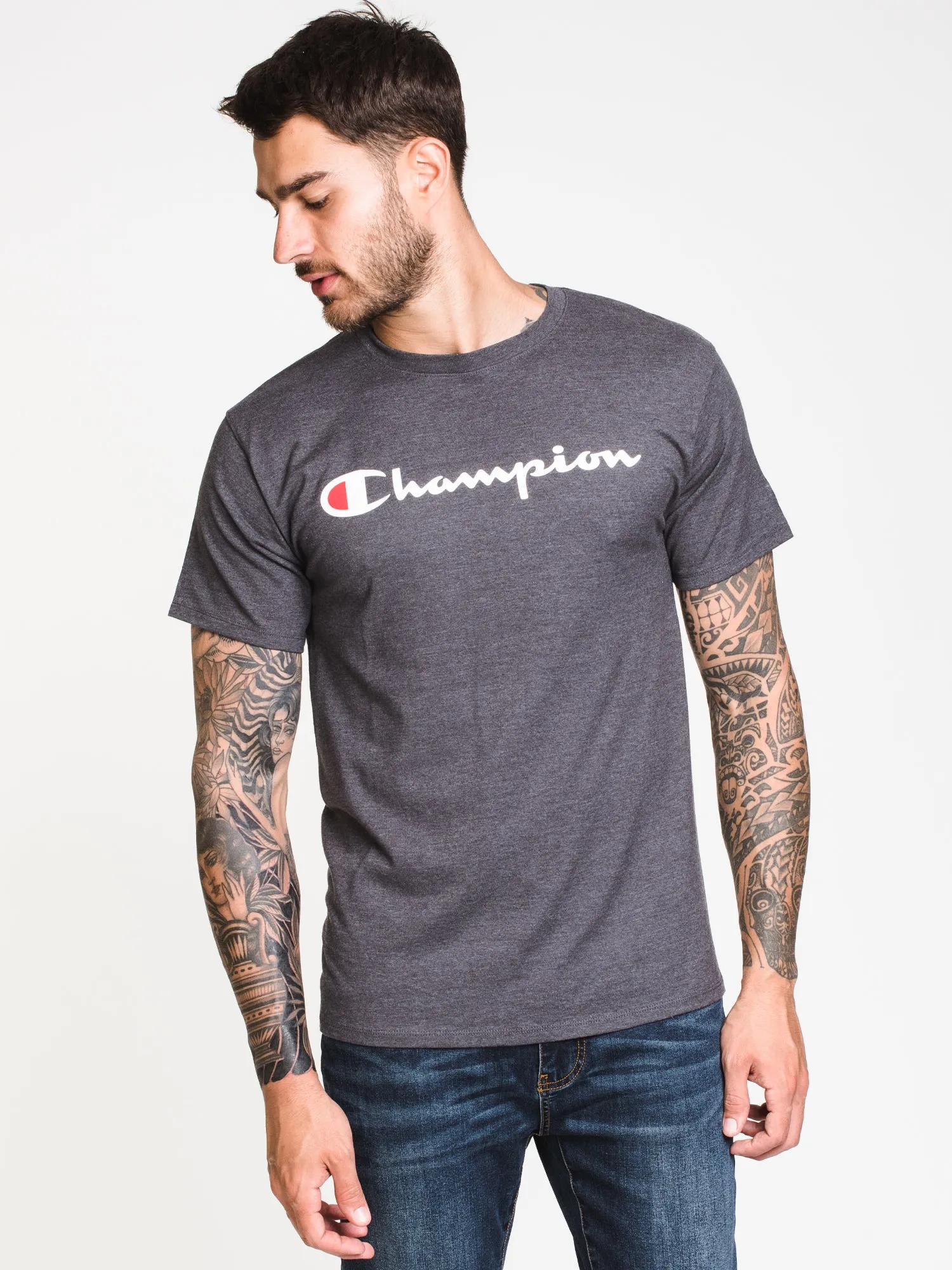 CHAMPION GRAPHIC SHORT SLEEVE TEE - CLEARANCE sold by Boathouse