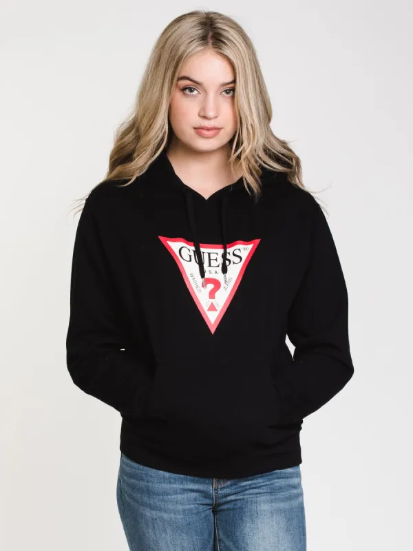 GUESS CLASSIC TRIANGLE LOGO HOODIE  - CLEARANCE sold by Boathouse