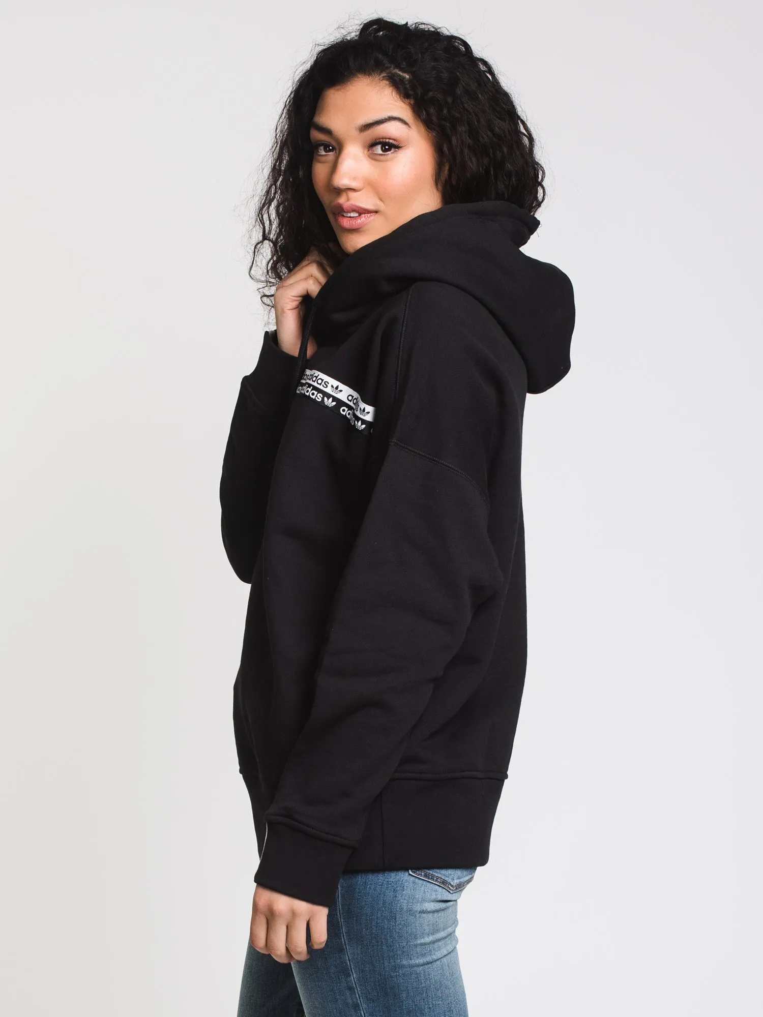 ADIDAS STRIPE CHEST PULLOVER HOODIE - CLEARANCE sold by Boathouse product image thumbnail 3