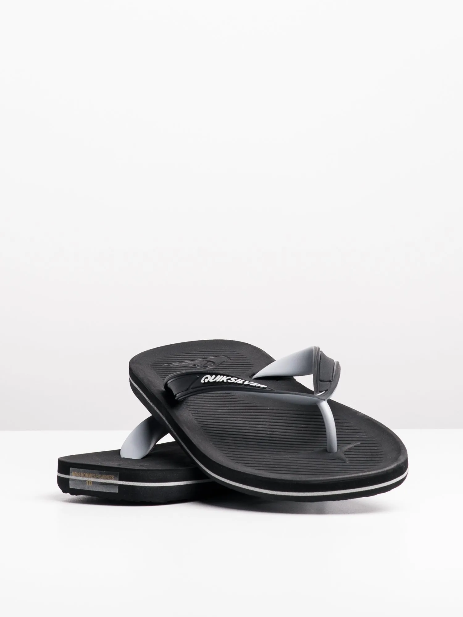MENS QUIKSILVER HALEIWA BLACK/GREY/BLACK SANDALS - CLEARANCE sold by Boathouse product image thumbnail 2