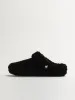 WOMENS CROCS CLASSIC COZZZY SLIPPER - BLACK sold by Boathouse