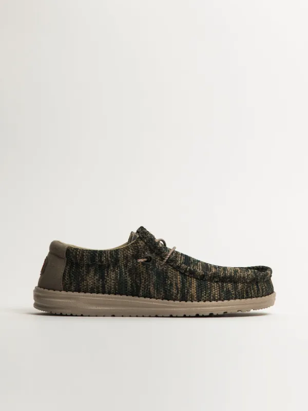 MENS HEYDUDE WALLY SOX WOODLAND CAMO sold by Boathouse
