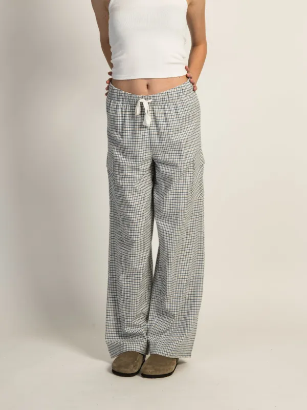 HARLOW KHLOE CARGO PANT - LIGHT BLUE sold by Boathouse