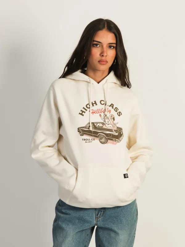 TROLL CO. HIGH CLASS CAMINO PULLOVER HOODIE sold by Boathouse