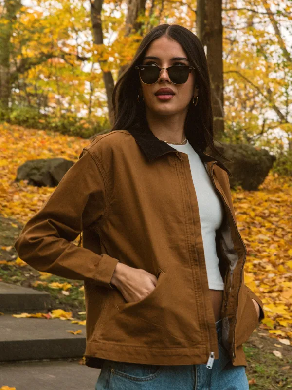 CARHARTT RELAXED LOOSE FIT CANVAS DETROIT JACKET sold by Boathouse