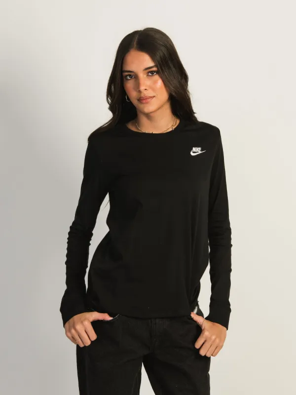 NIKE SPORTSWEAR CLUB LONG SLEEVE TEE sold by Boathouse