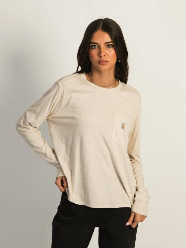 CARHARTT LONG SLEEVE POCKET TEE sold by Boathouse