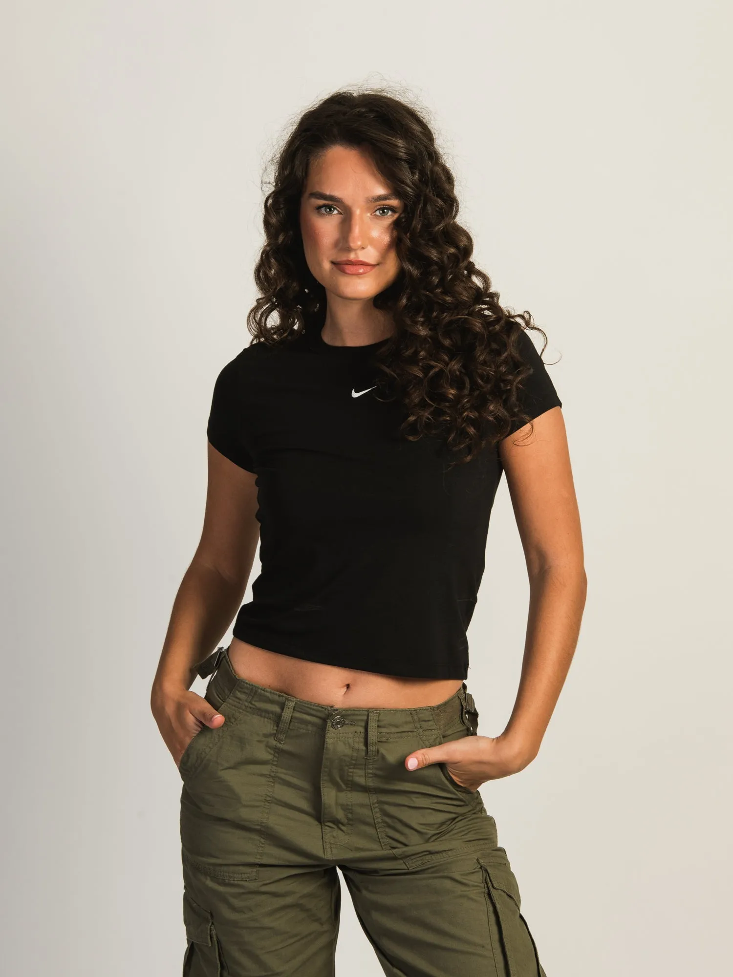 NIKE SPORTSWEAR MOD CROP T-SHIRT sold by Boathouse