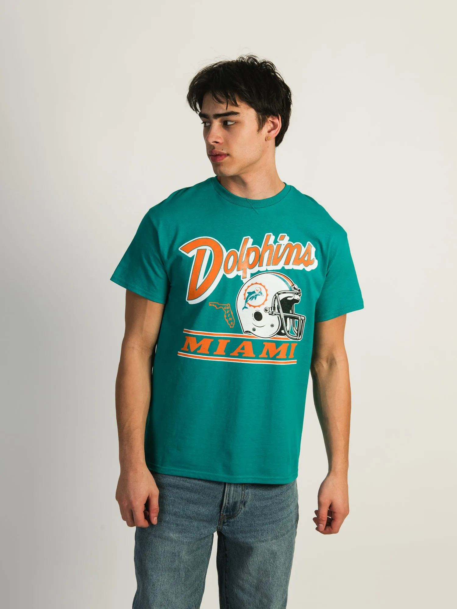 47 MIAMI DOLPHINS FLY BY T-SHIRT sold by Boathouse