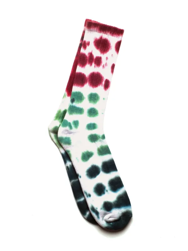 SCOUT & TRAIL NEW TIE DYE 3 SOCKS - CLEARANCE sold by Boathouse