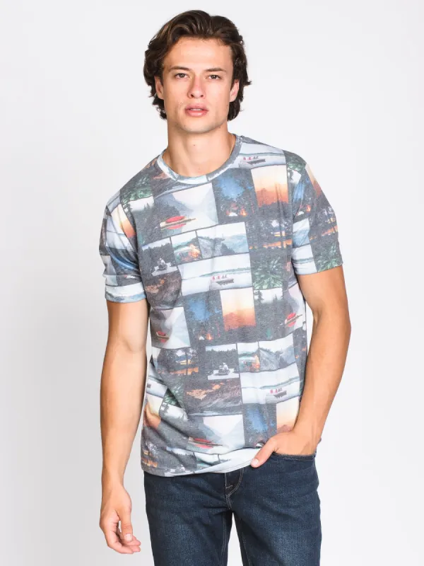 MENS SLIDE SHOW T - MULTI - CLEARANCE sold by Boathouse