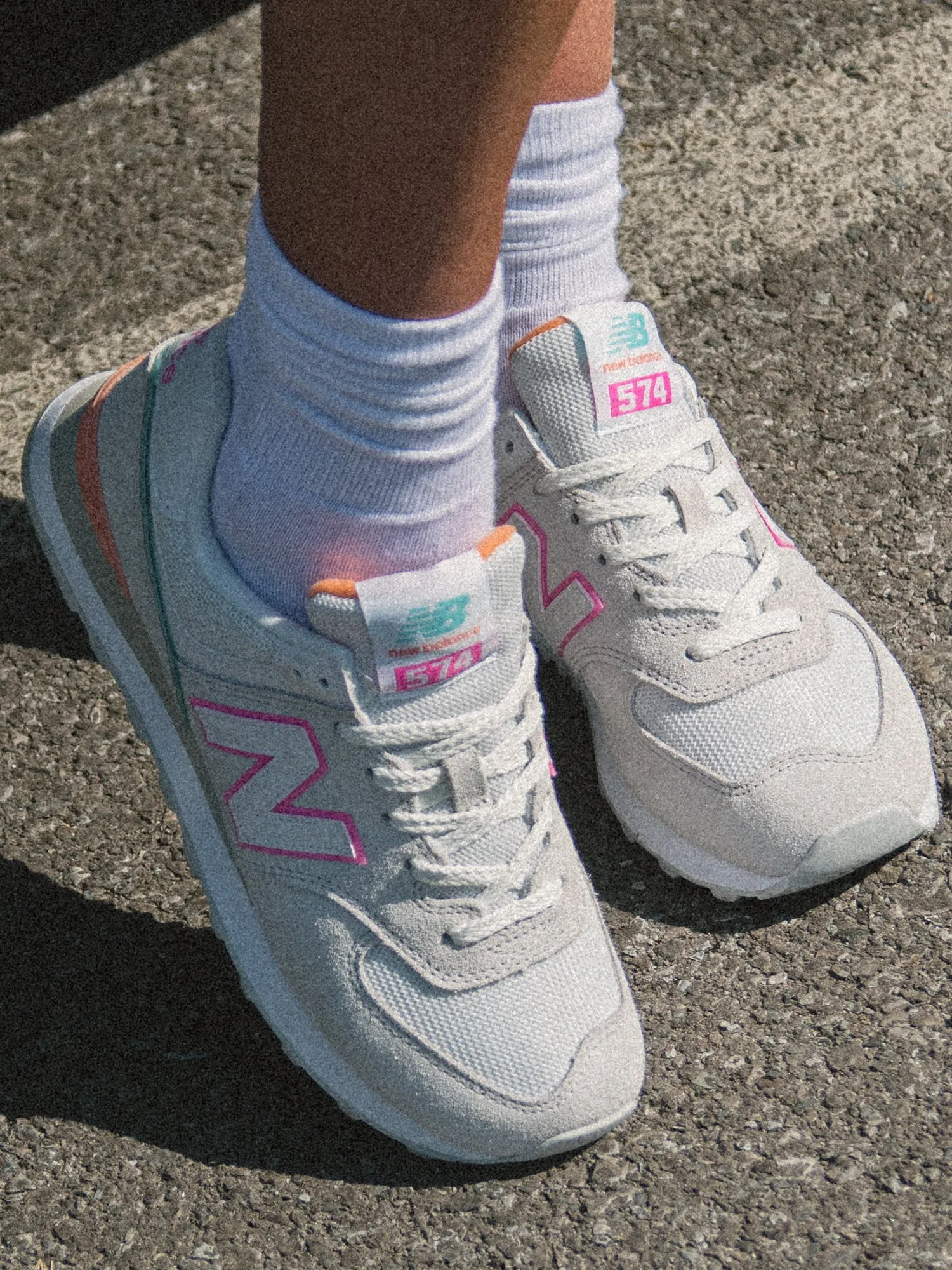 WOMENS NEW BALANCE THE 574 SNEAKERS - CLEARANCE sold by Boathouse product image thumbnail 5