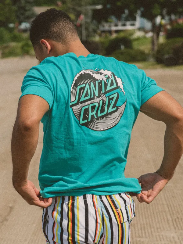 SANTA CRUZ WAVE DOT T-SHIRT sold by Boathouse