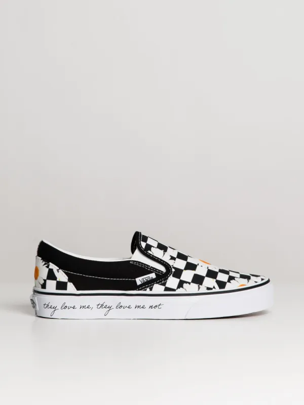 WOMENS VANS CLASSIC SLIP ON LOVE ME LOVE ME NOT SNEAKER - CLEARANCE sold by Boathouse