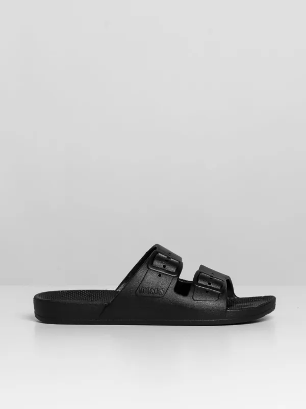 WOMENS FREEDOM MOSES FREEDOM BLACK SANDAL - CLEARANCE sold by Boathouse