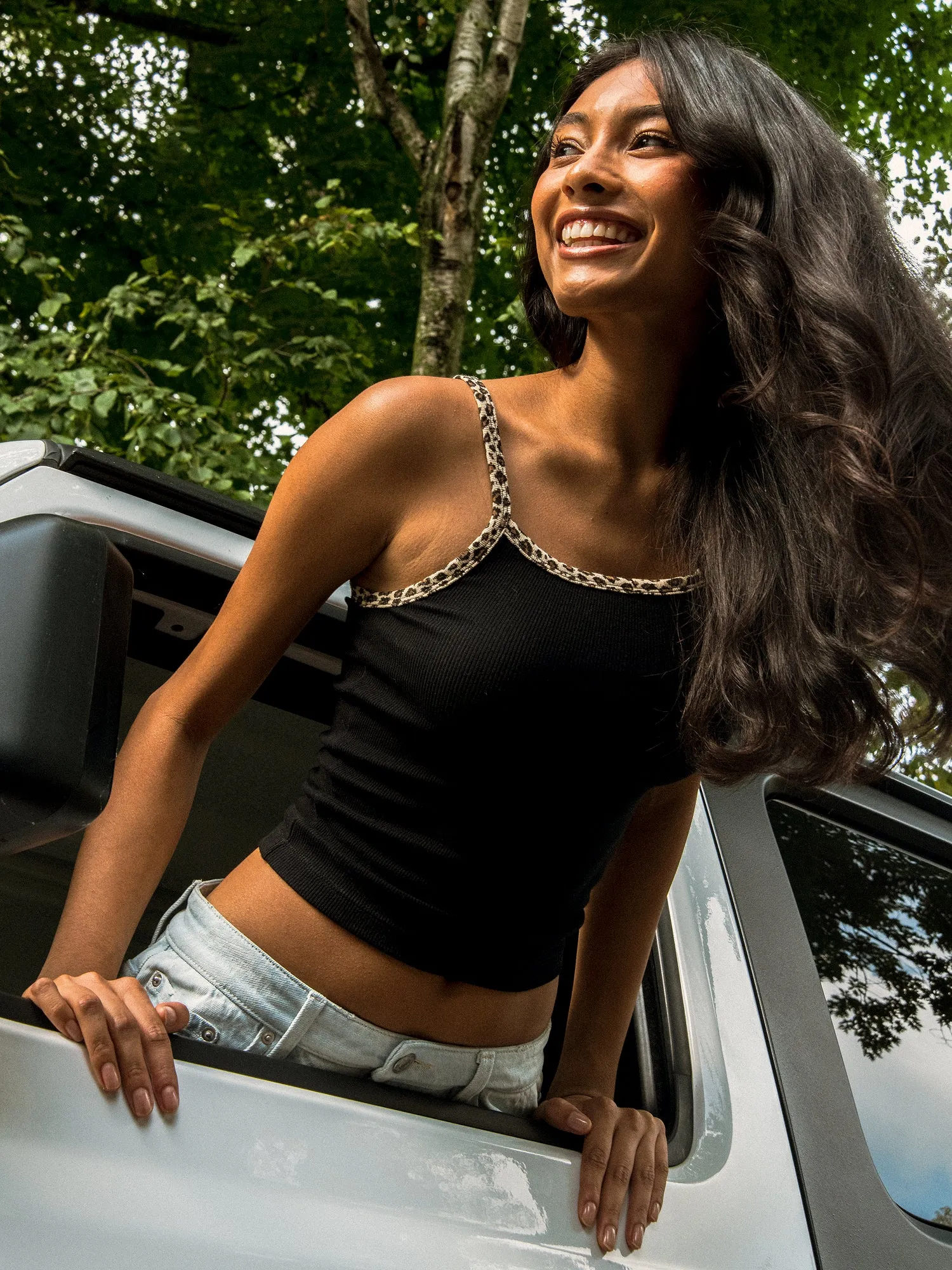 HARLOW LOGAN TANK - BLACK sold by Boathouse