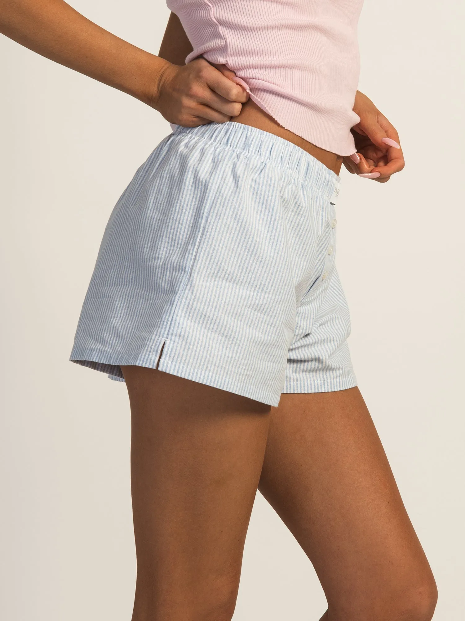 HARLOW TAYLOR BOXER SHORT - PINSTRIPE sold by Boathouse product image thumbnail 3