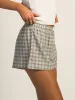HARLOW TAYLOR BOXER SHORT - GREY/WHITE sold by Boathouse