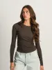 HARLOW ESSENTIAL LONG SLEEVE CREWNECK sold by Boathouse