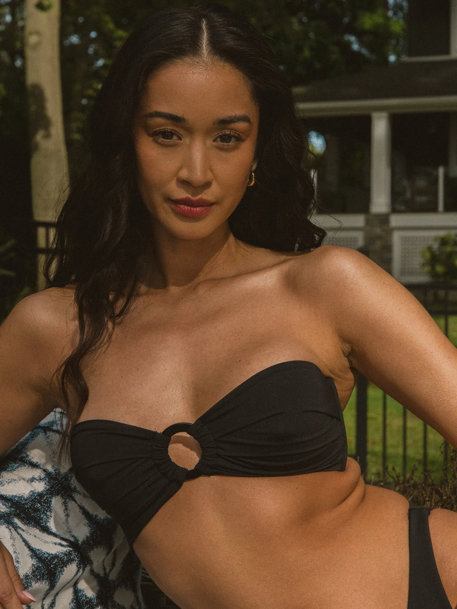 SKINNY DIP ZOE O-RING TOP - BLACK sold by Boathouse product image thumbnail 2