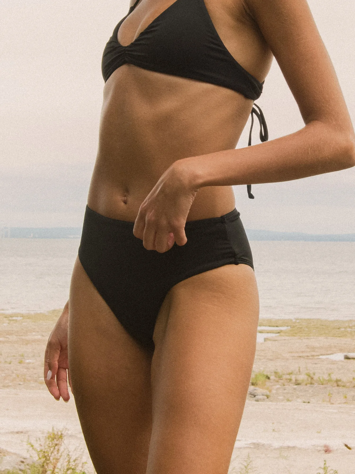 SKINNY DIP ADDI HIGH WAIST BOTTOM - BLACK sold by Boathouse product image thumbnail 2