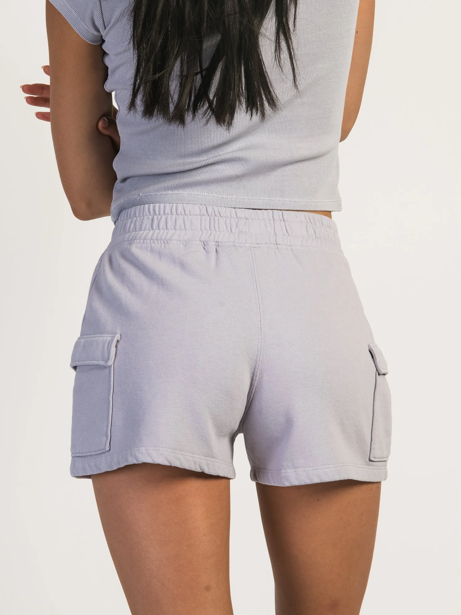 HARLOW HEIDI FLEECE CARGO SHORT - LAVENDER sold by Boathouse product image thumbnail 5