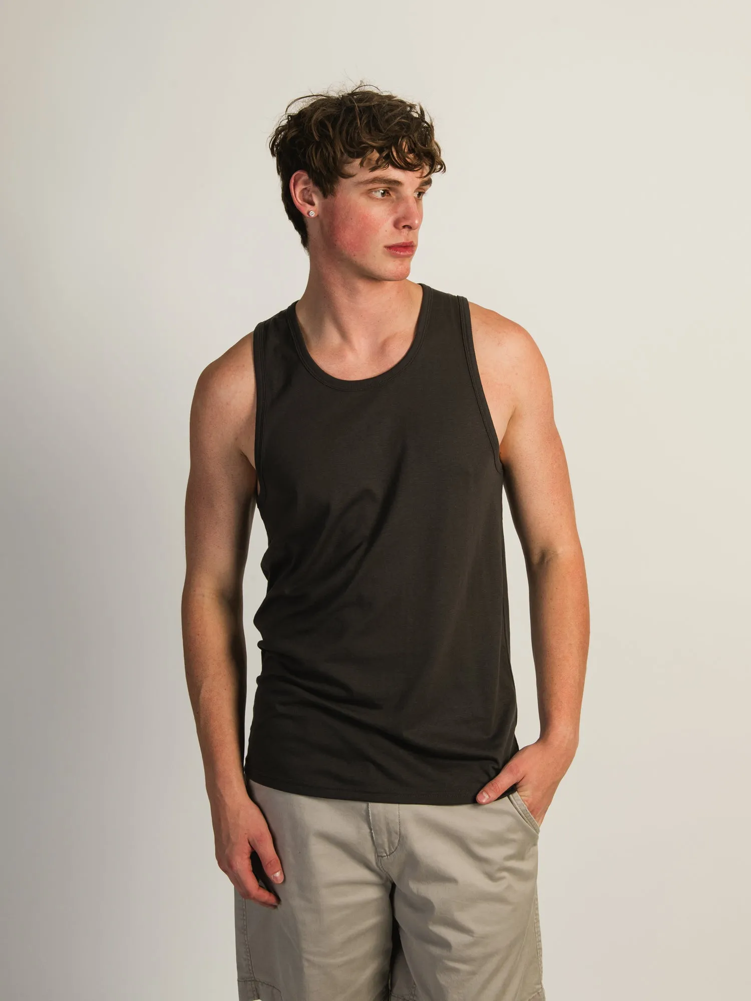 KOLBY ESSENTIAL TANK - CHARCOAL sold by Boathouse