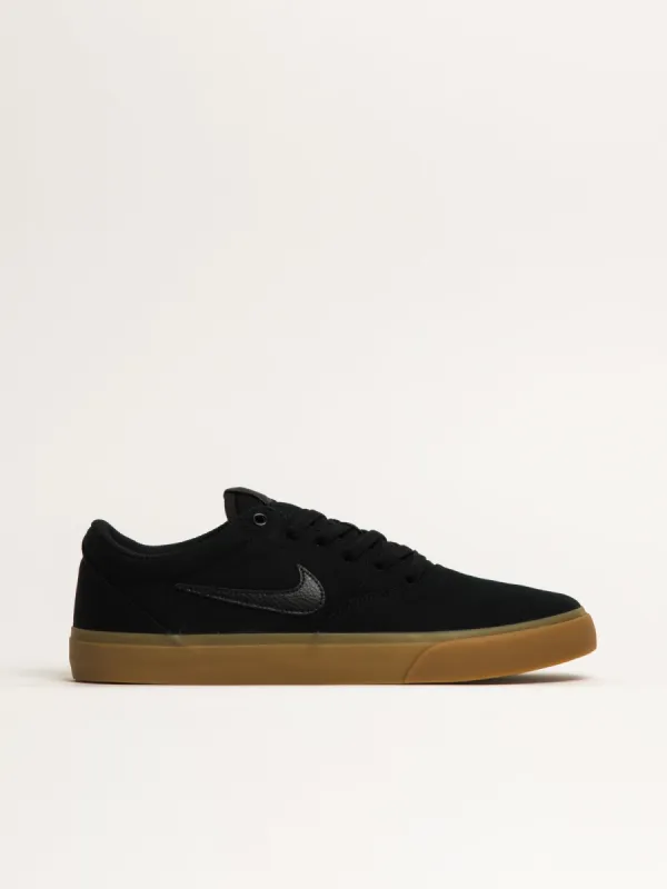 MENS NIKE SB CHARGER CANVAS - BLACK/LIGHT BROWN sold by Boathouse