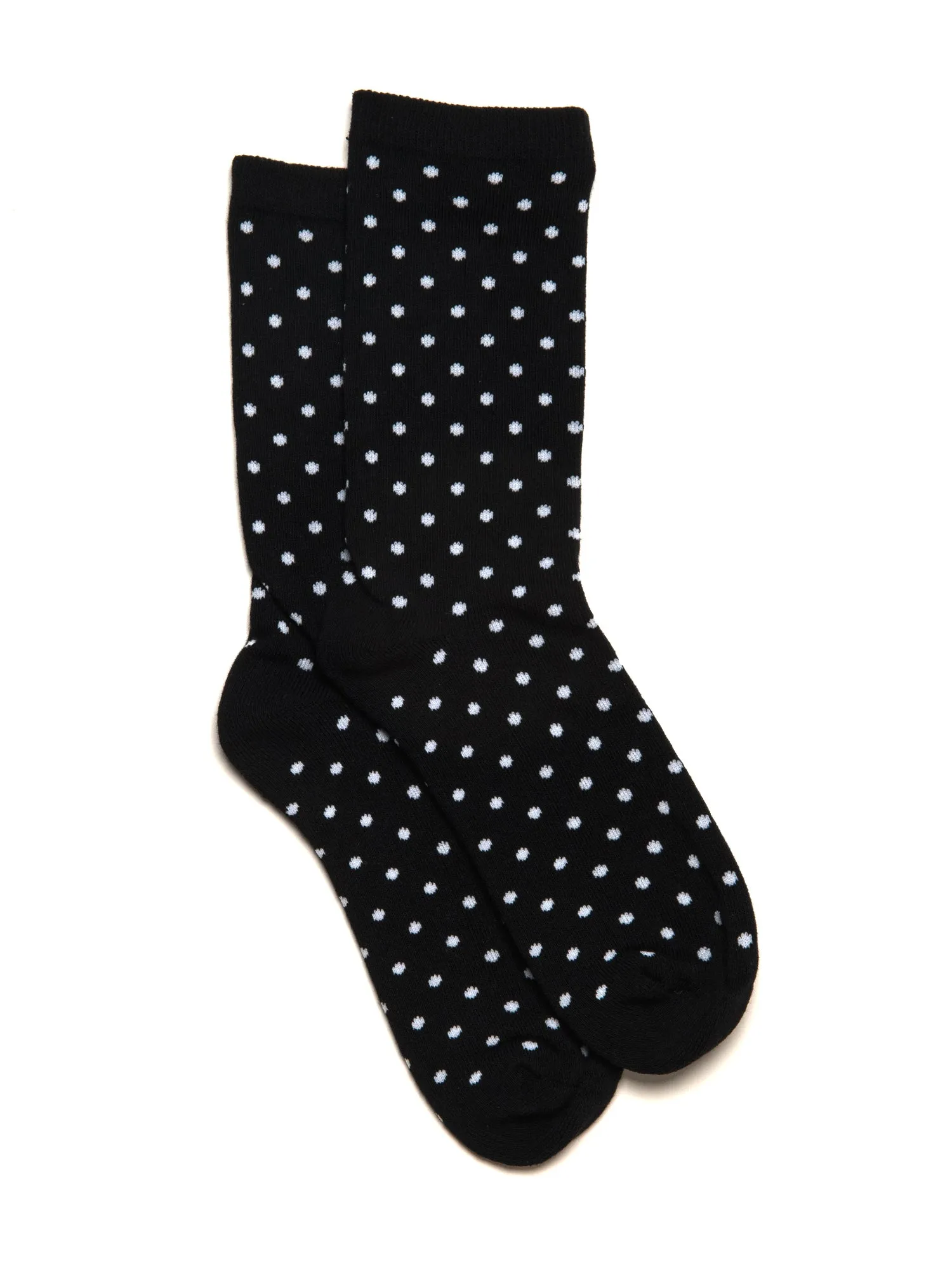 SCOUT & TRAIL PIN DOT PRINT SOCK - BLACK sold by Boathouse