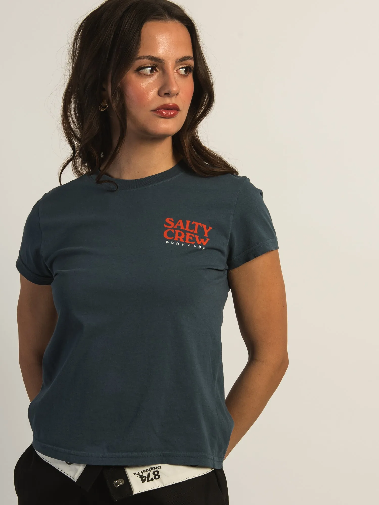 SALTY CREW SURF CHECK MODERN TEE sold by Boathouse product image thumbnail 2
