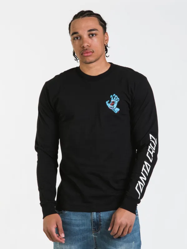 SANTA CRUZ SCREAMING HAND LONG SLEEVE TEE - CLEARANCE sold by Boathouse
