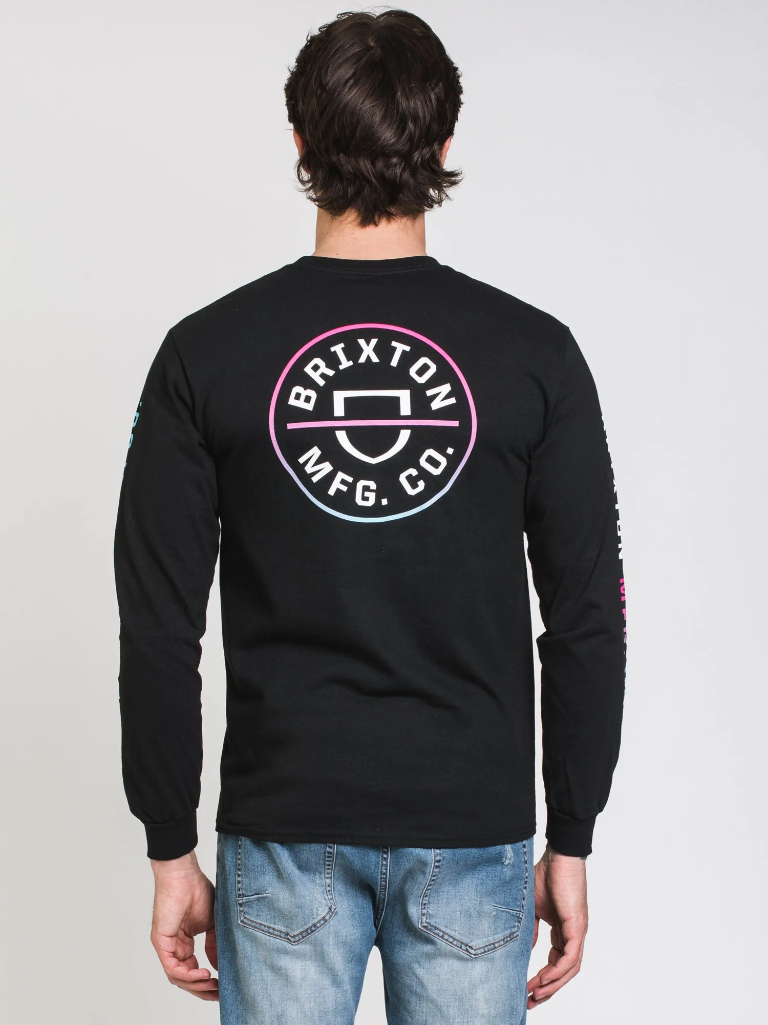 BRIXTON CREST LONG SLEEVE TEE - CLEARANCE sold by Boathouse product image thumbnail 3