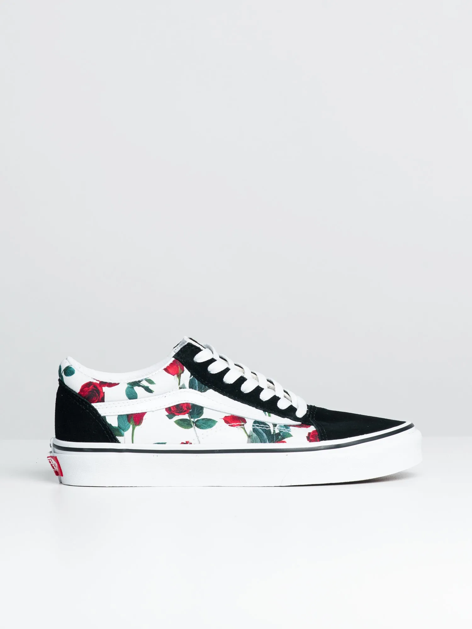 WOMENS VANS OLD SKOOL - RED ROSE/WHITE - CLEARANCE sold by Boathouse