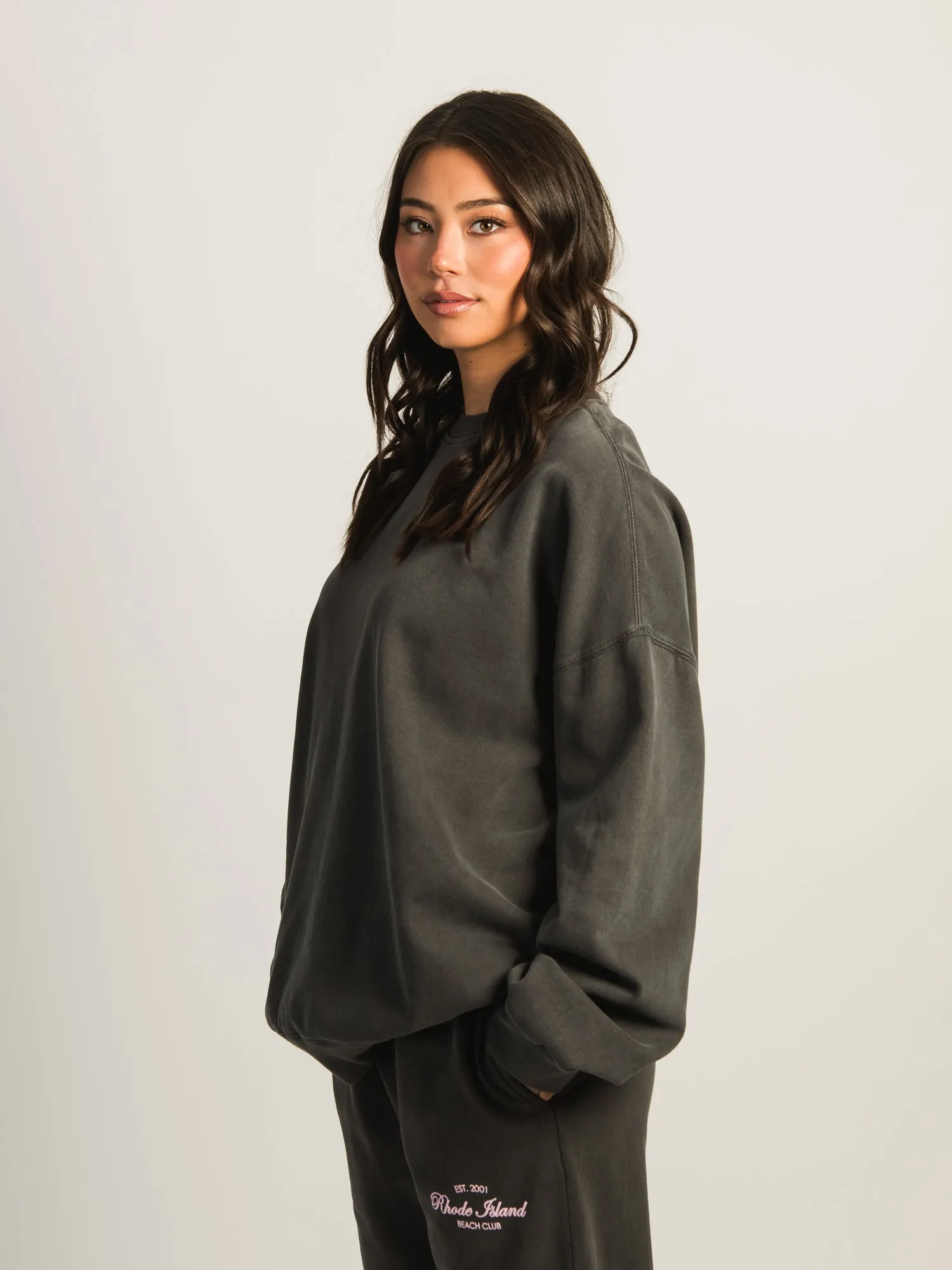 HARLOW MICHELLE CREWNECK - CHARCOAL sold by Boathouse product image thumbnail 2