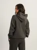 HARLOW CLOUD PRINT HOODIE - CHARCOAL sold by Boathouse