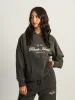 HARLOW CLOUD PRINT HOODIE - CHARCOAL sold by Boathouse