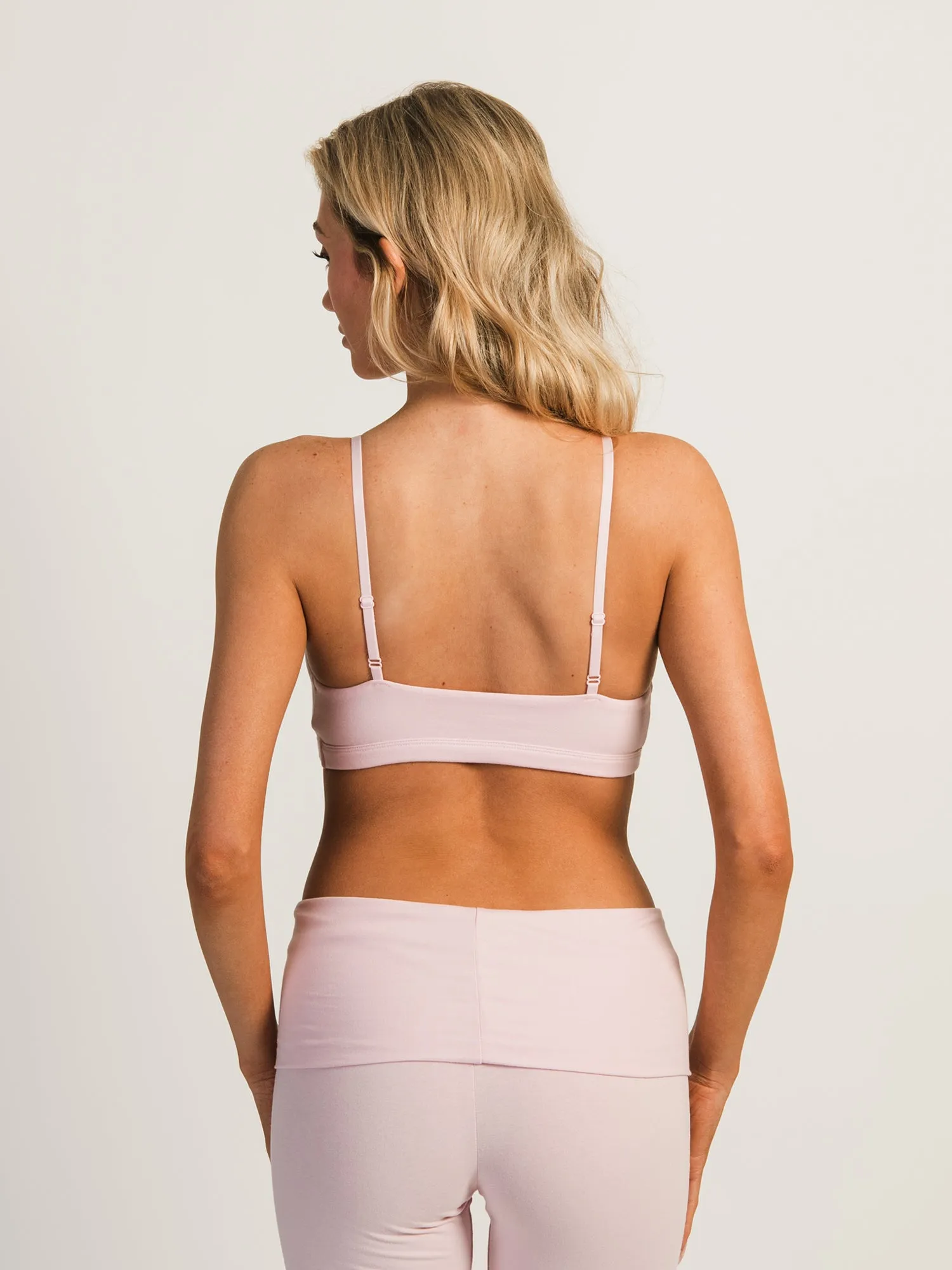 HARLOW CLASSIC SCOOP BRALETTE - LIGHT PINK sold by Boathouse product image thumbnail 3